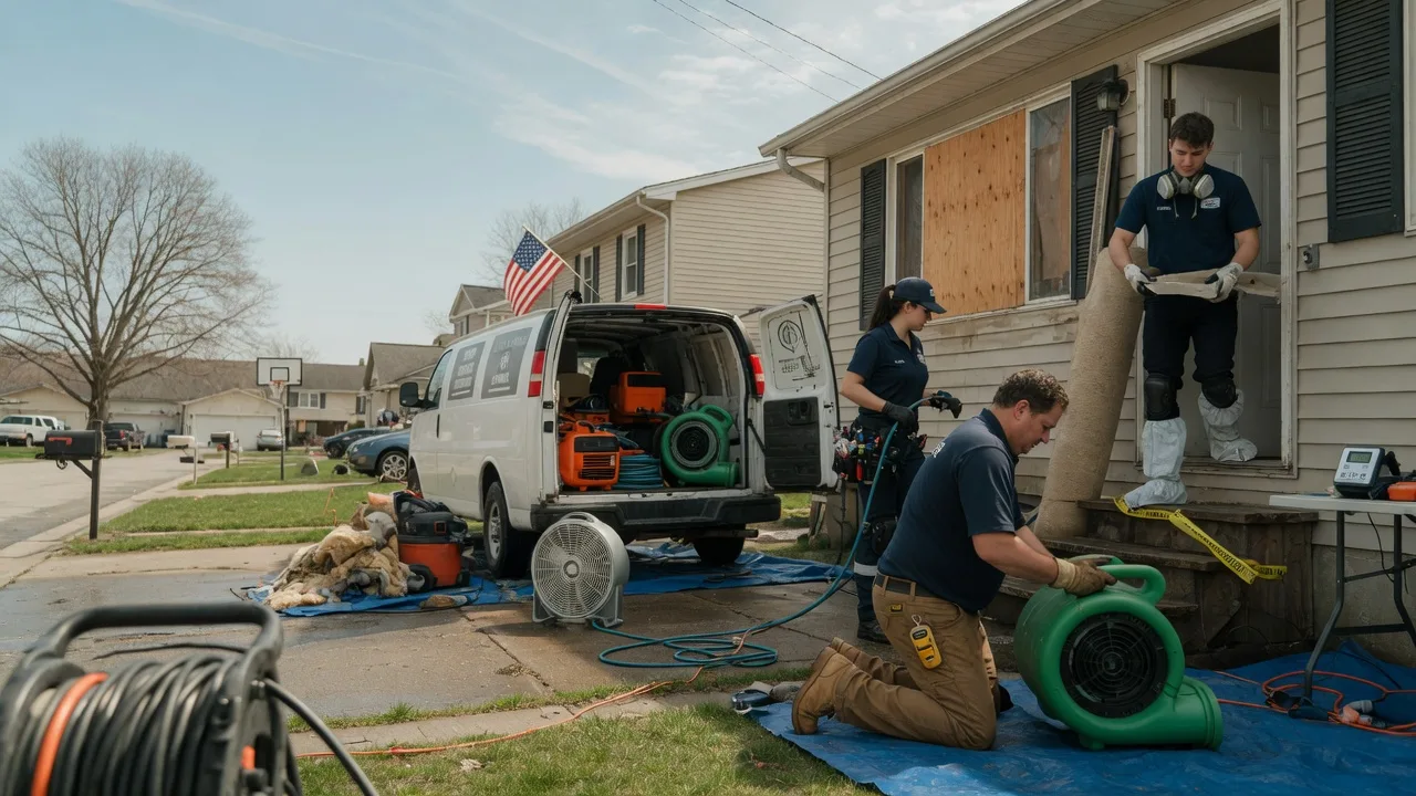 Water Damage Restoration in Vernon, IN near me